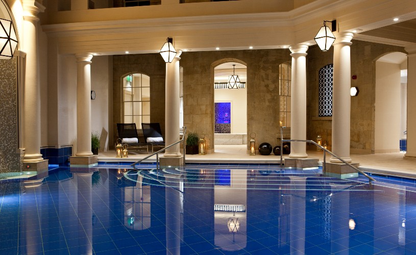 Indoor pool at Gainsborough Spa Hotel